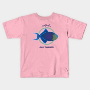 Niger Triggerfish Kids T-Shirt